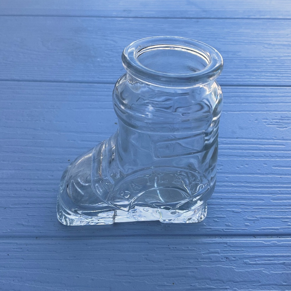 Baileys Irish Crème Ski Boot Shot Glass vintage 2oz